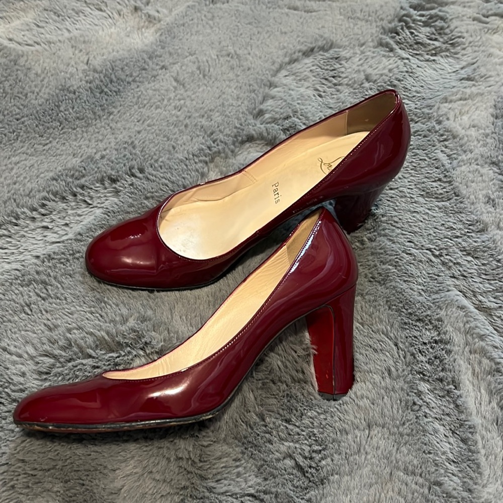 Christian Louboutin - red , size 9 (40)